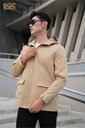 WAJKBD126M - BE_1 Ảnh của Áo parka 2 lớp dáng lửng